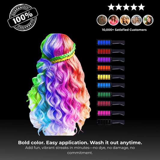 QuickColor™ Temporary Hair Color Comb Kit